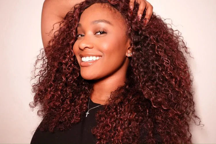 As I am • Curl Color BURGUNDY (gelée bouclante / coloration temporaire) - Image 3
