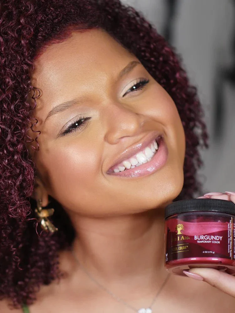 As I am • Curl Color BURGUNDY (gelée bouclante / coloration temporaire) - Image 4