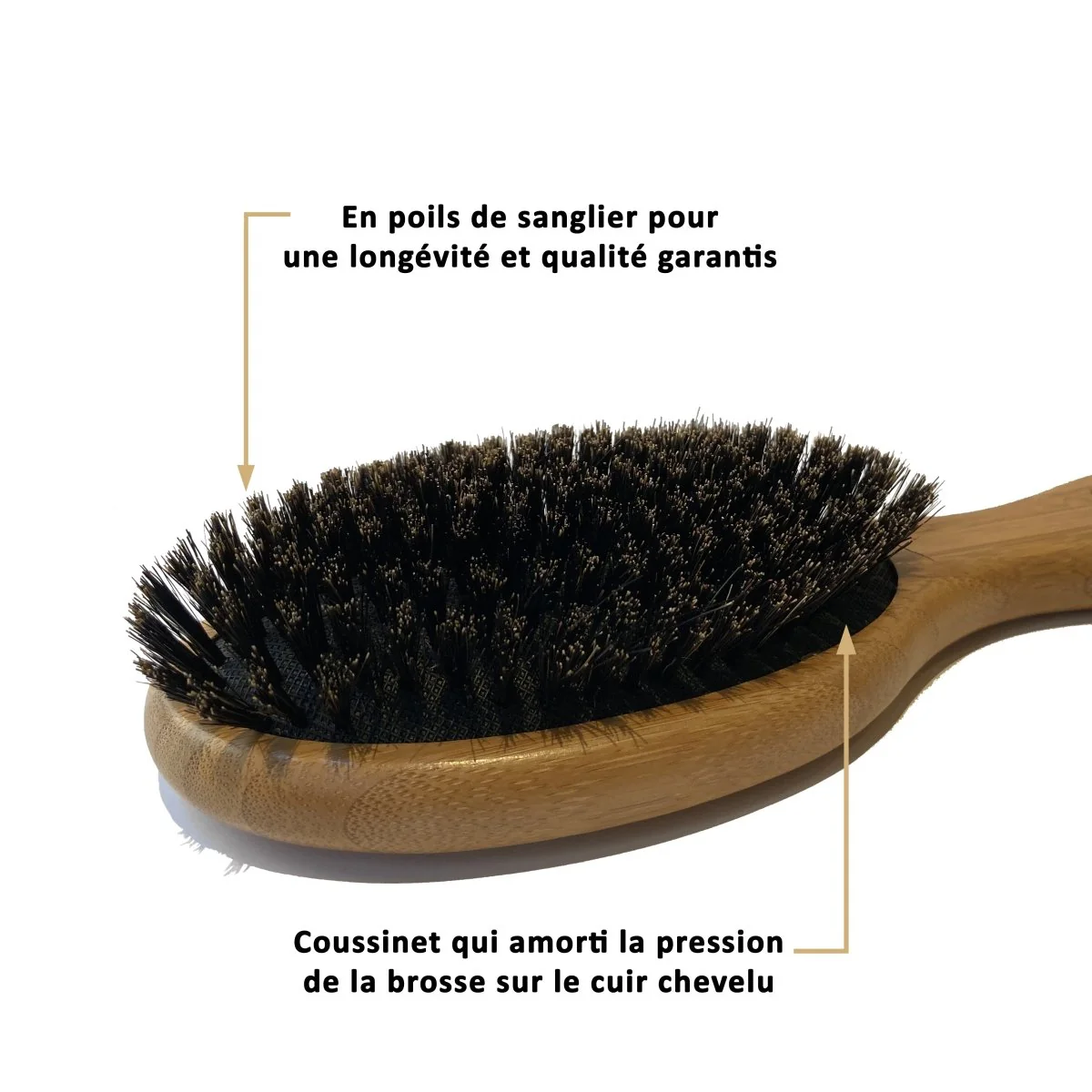 Colorful Black - Brosse en Poils de Sanglier - Image 3