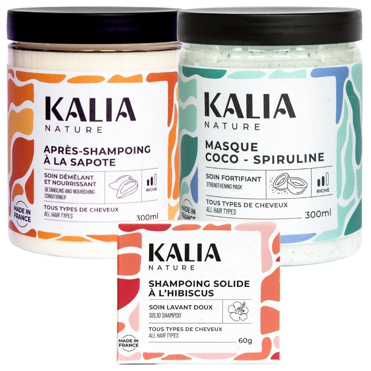 Kalia Nature - PACK Wash Day Réparation (Shampoing & Soins)