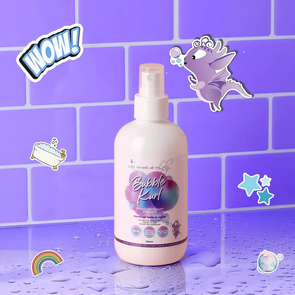 Les Secrets de Loly - Bubble Kurl (démêlant et hydratant pour enfant) - Image 5