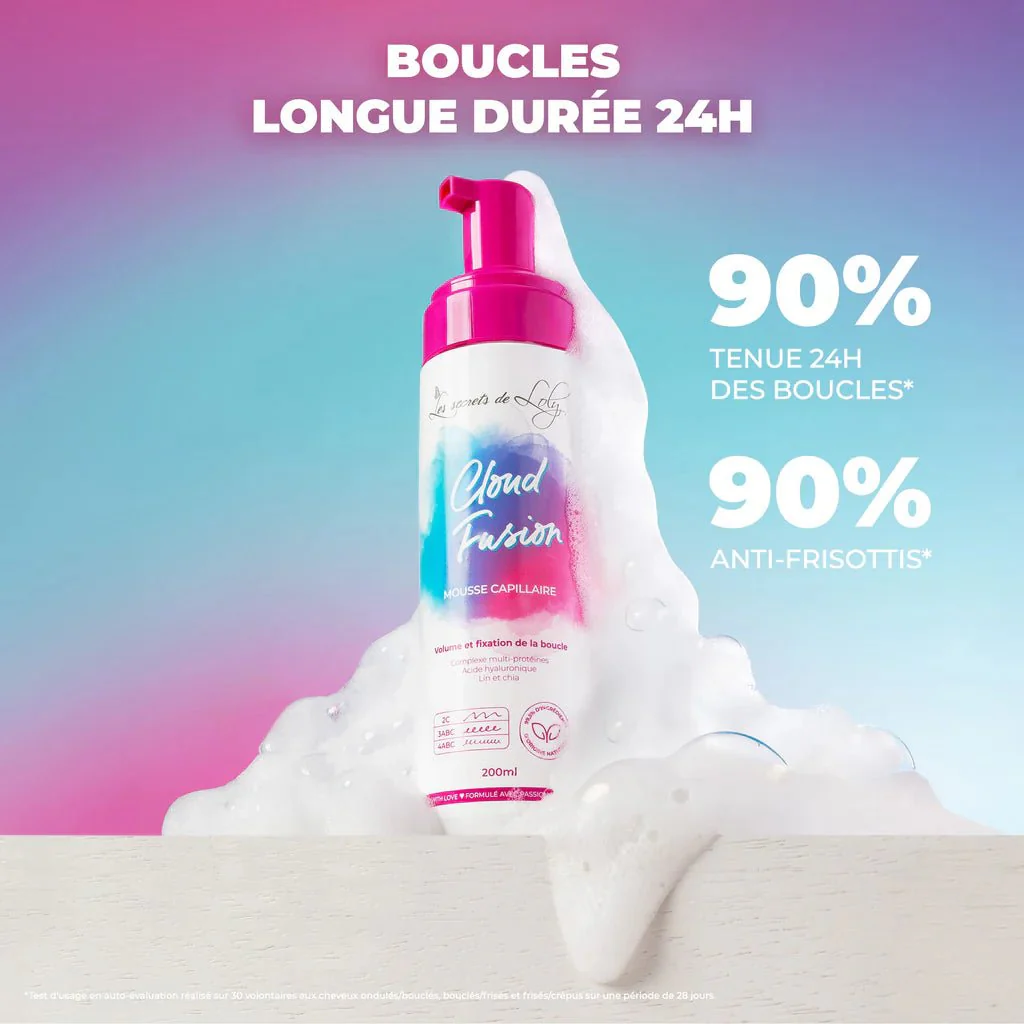 Les Secrets de Loly - Cloud Fusion (mousse coiffante) - Image 3