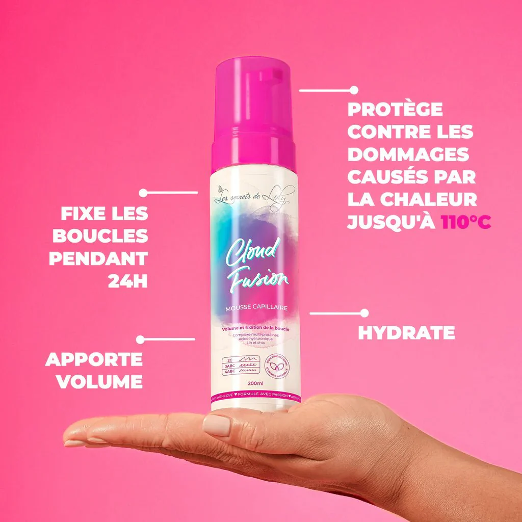 Les Secrets de Loly - Cloud Fusion (mousse coiffante) - Image 5