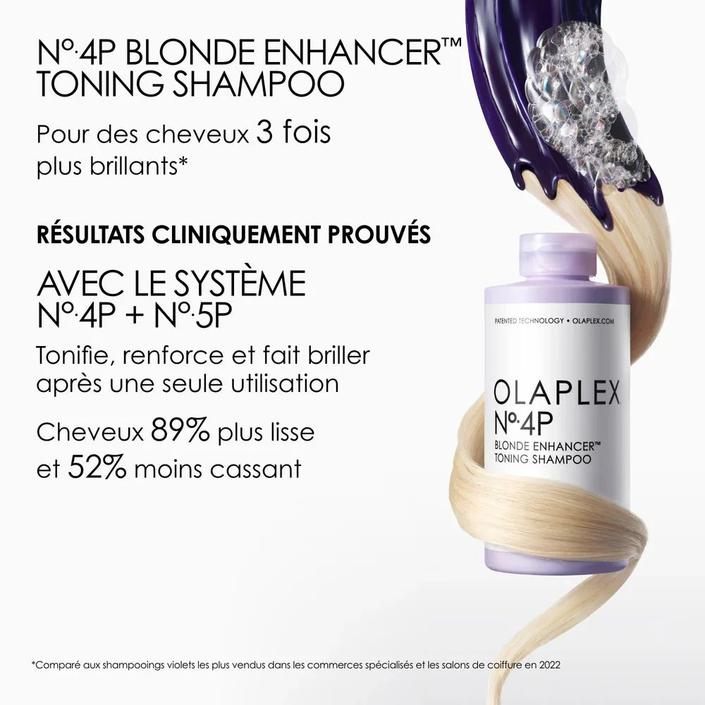 Olaplex n°4P - Blonde Enhancer - Shampoing déjaunissant - Image 6