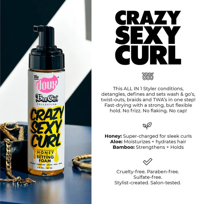 The Doux - Crazy Sexy Curl (mousse fixation forte) - Image 3