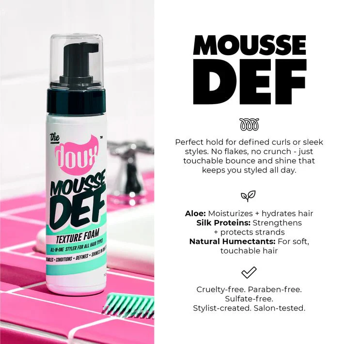 The Doux - Mousse Def Texture Foam (mousse coiffante) - Image 3